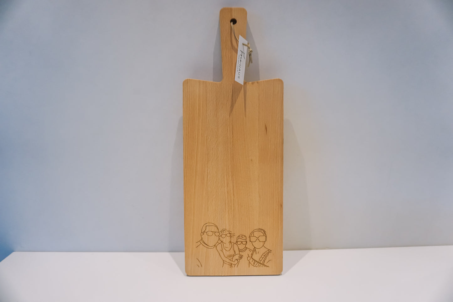 Tapasplank klein met lijntekening