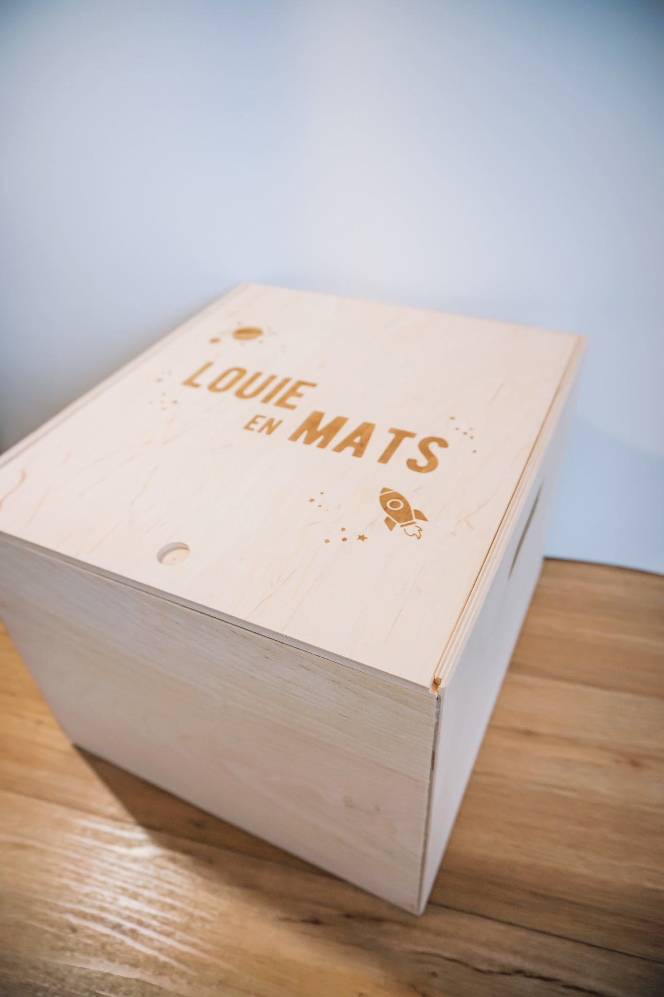 Houten herinneringskist - ruimte