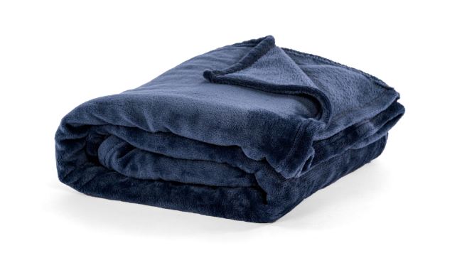 XL plaid geborduurd met naam