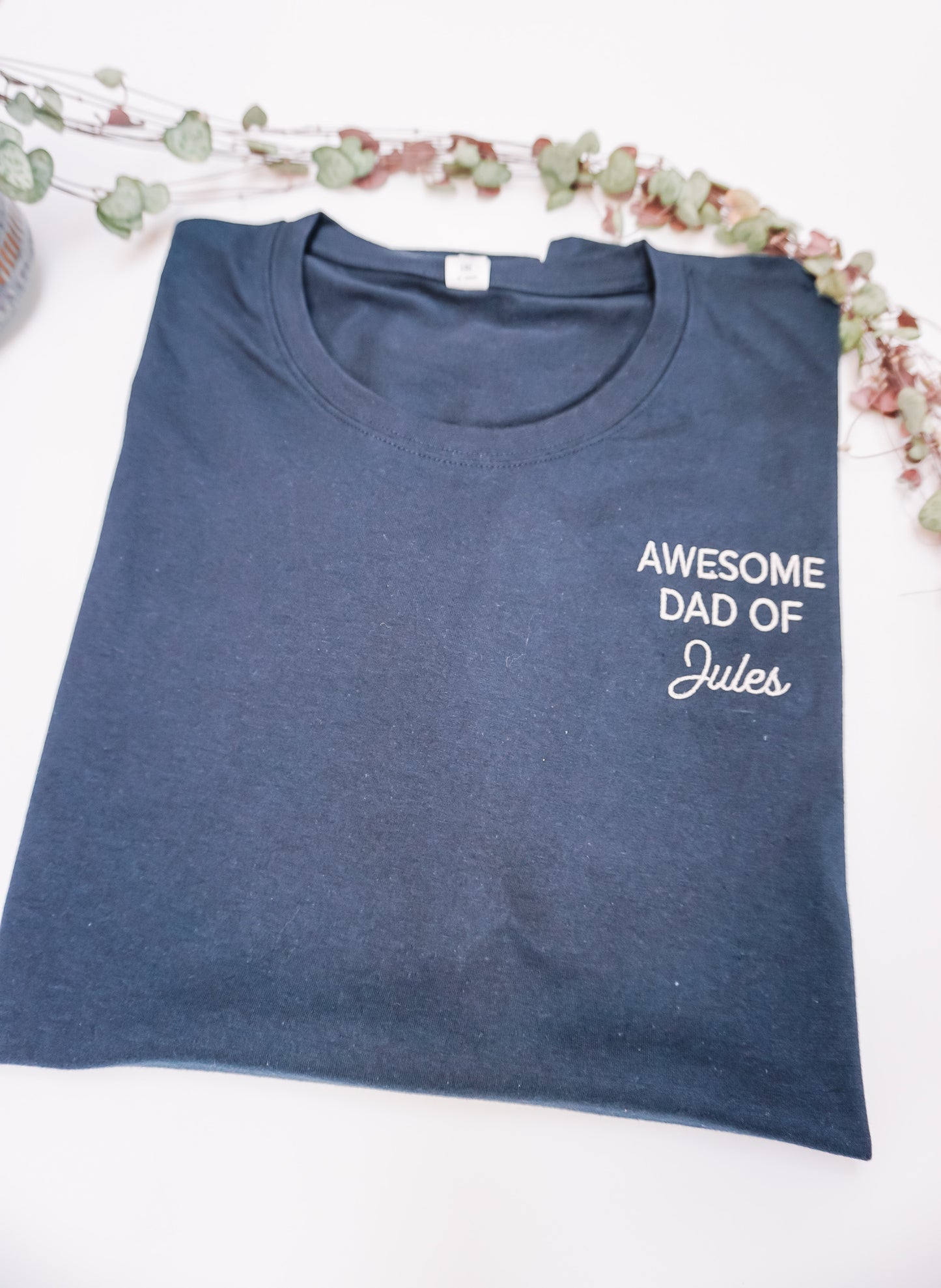 Geborduurd T-shirt unisex