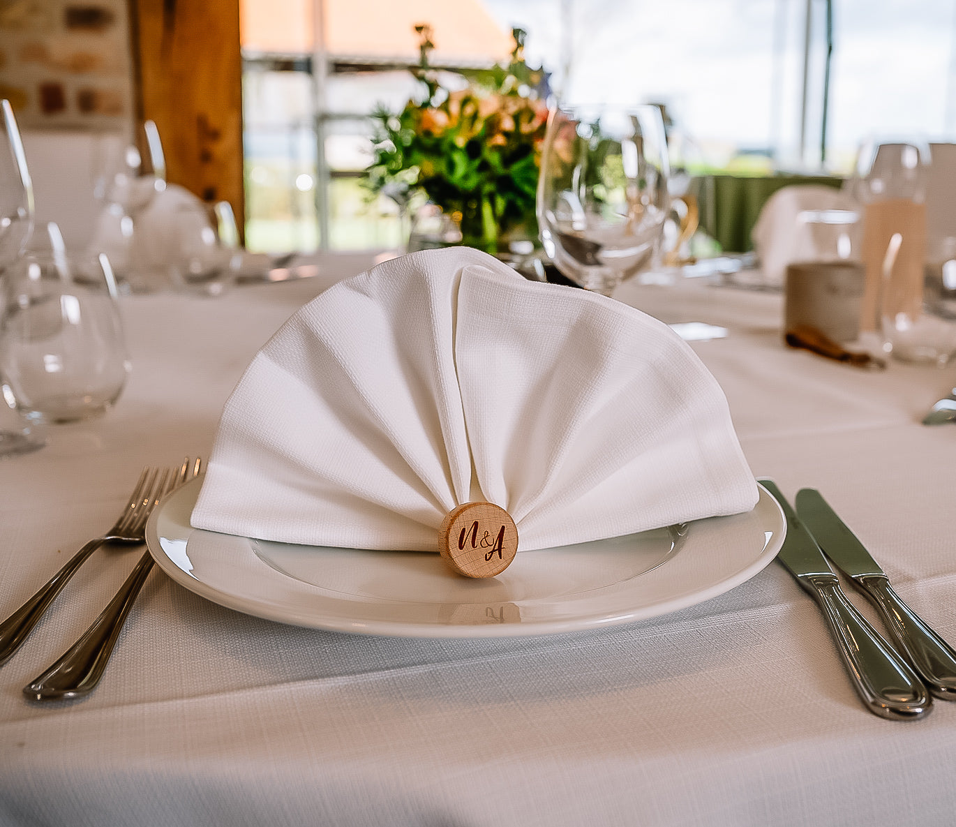 Gegraveerde wijnfles stopper