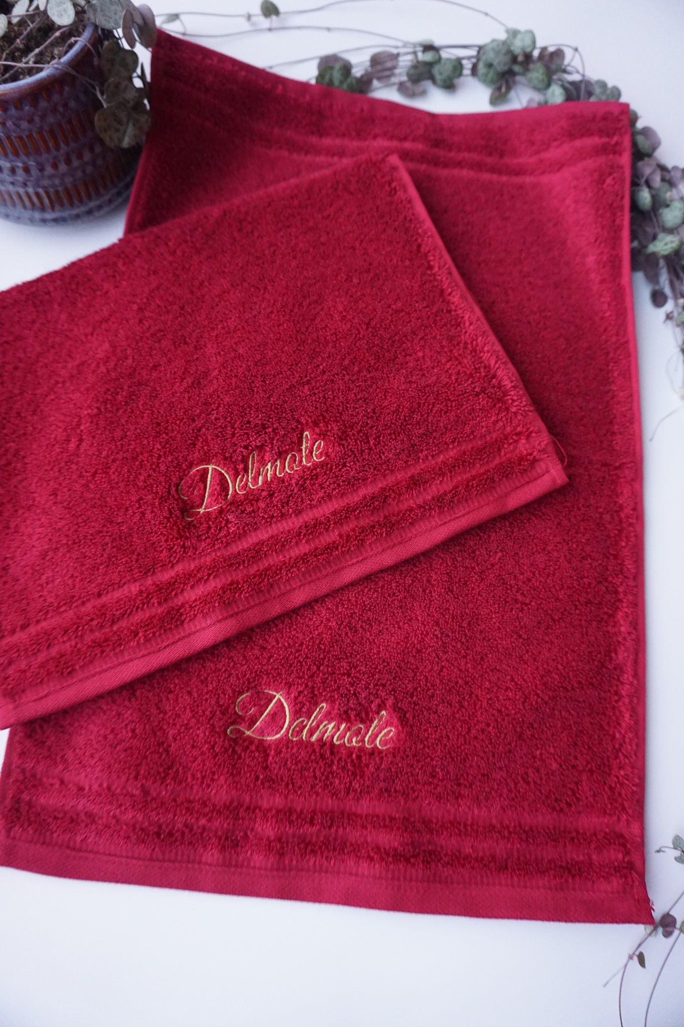 Geborduurde gastendoekjes