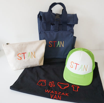 XL kampheld pakket met naam | Gepersonaliseerd kamppakket voor kinderen