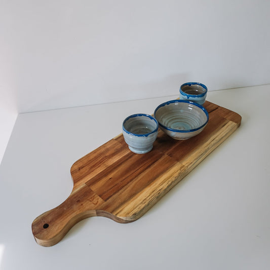 Gegraveerde tapasplank als persoonlijk en uniek cadeau bij www.krea-haus.be