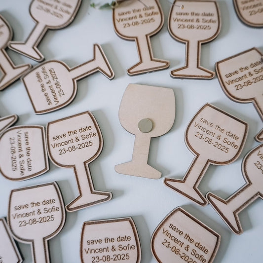 Huwelijks save the date bij krea-haus