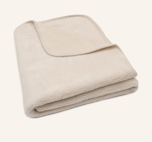 Deken 100x150 cm Basic Jersey / Sherpa