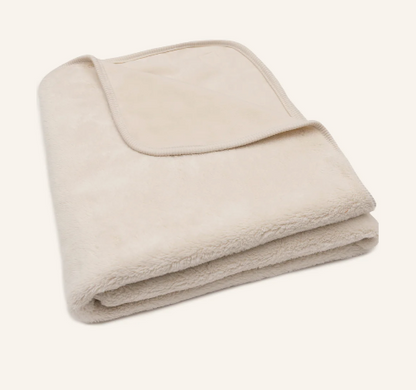 Deken 100x150 cm Basic Jersey / Sherpa