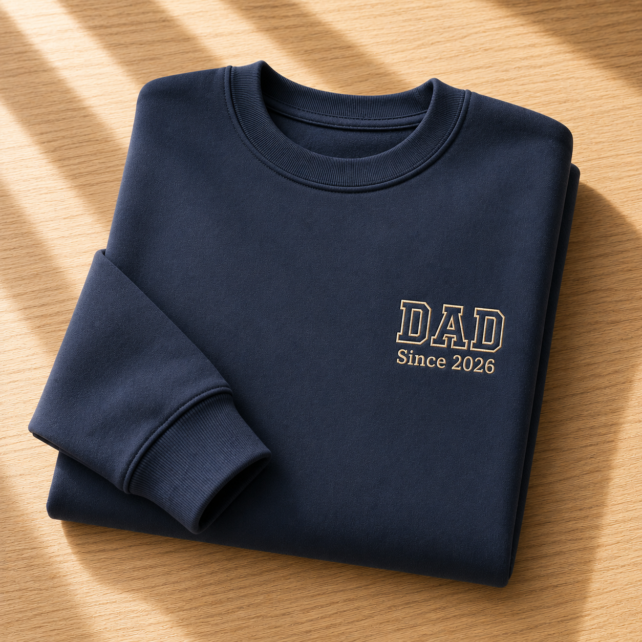 Geborduurde sweater DAD