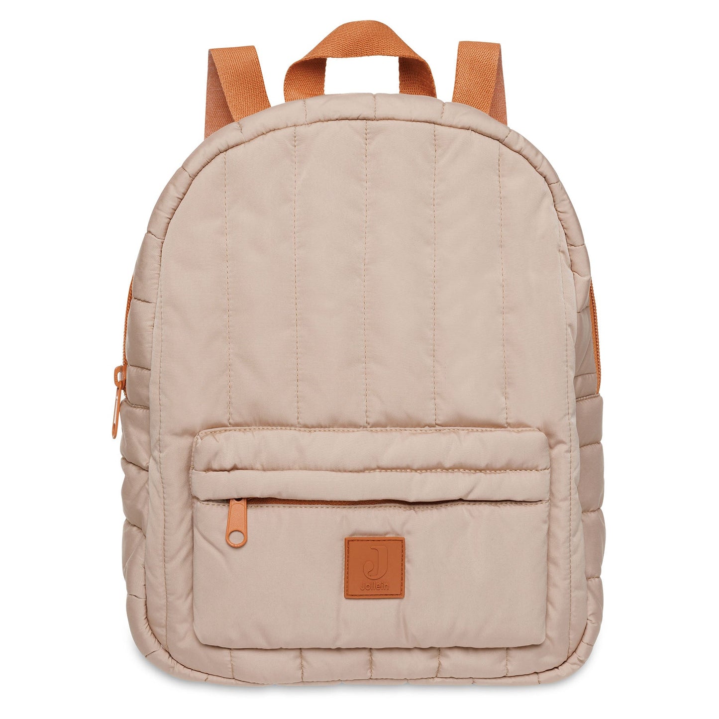 Peuter rugtasje Puffed in biscuit van Jollein, trendy kinderrugzakje voor school, opvang, kamp of uitstapjes