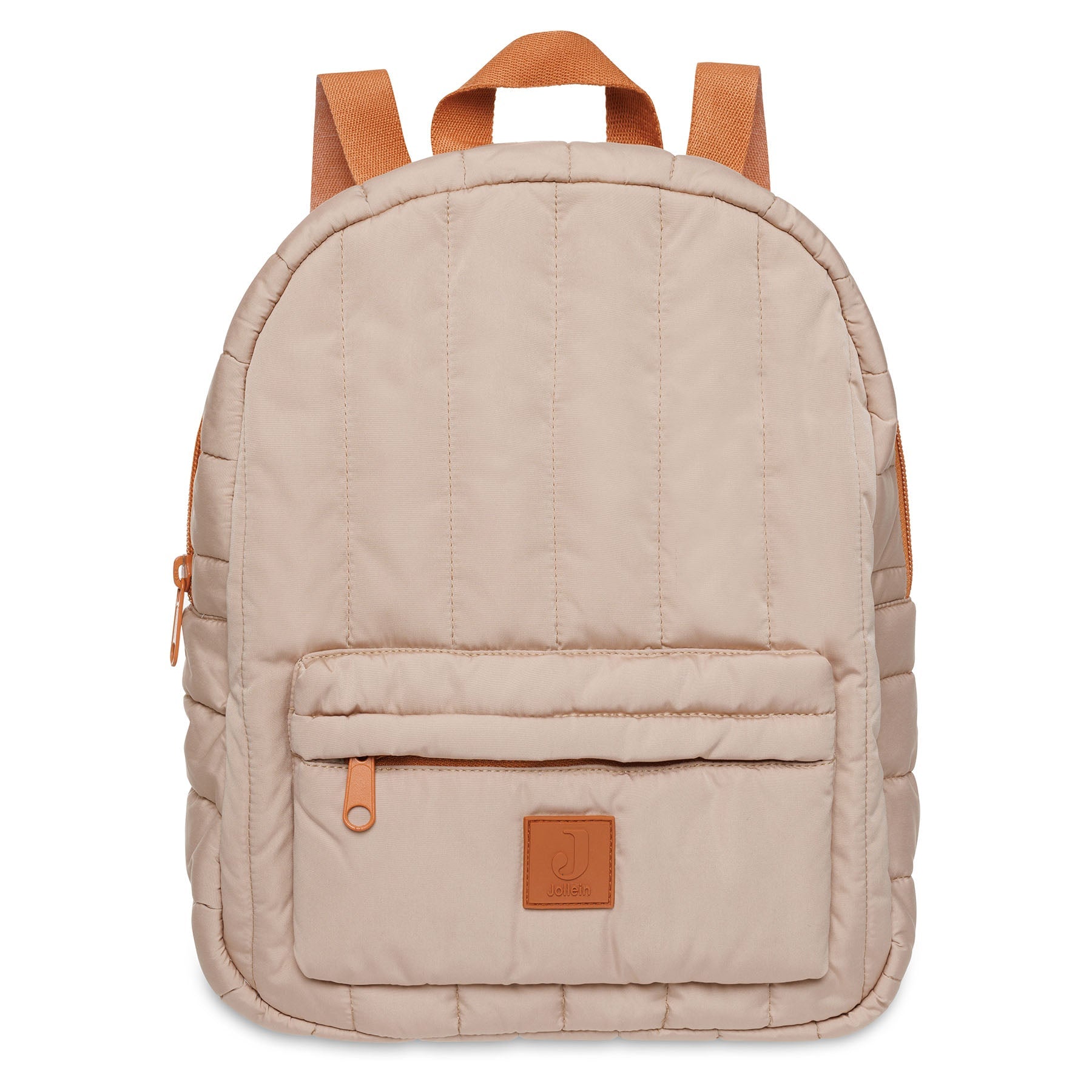 Peuter rugtasje Puffed in biscuit van Jollein, trendy kinderrugzakje voor school, opvang, kamp of uitstapjes