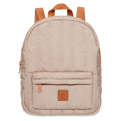 Peuter rugtasje Puffed in biscuit van Jollein, trendy kinderrugzakje voor school, opvang, kamp of uitstapjes
