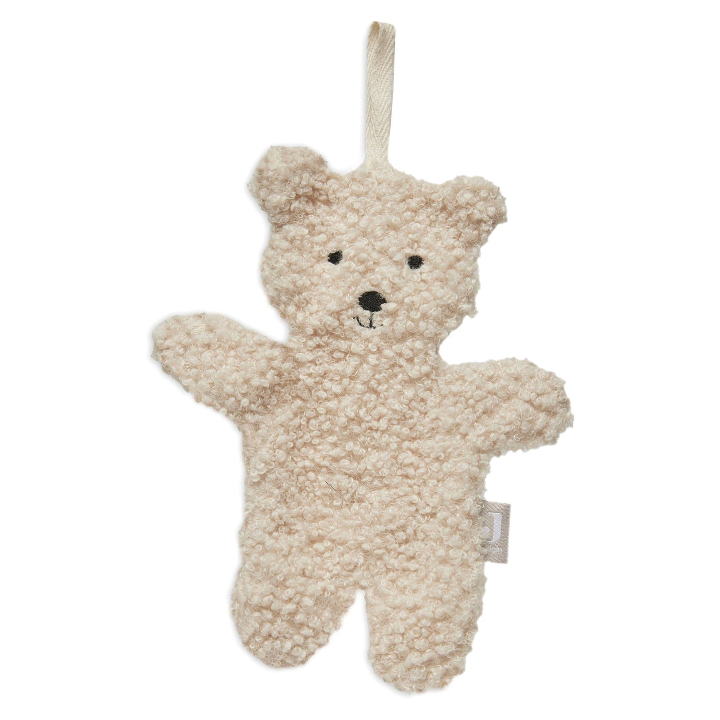 Speendoekje Teddy Bear in naturel van Jollein, zacht tutdoekje dat geborduurd kan worden met naam en ideaal is als gepersonaliseerd cadeau.