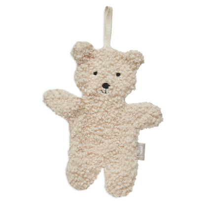 Speendoekje Teddy Bear in naturel van Jollein, zacht tutdoekje dat geborduurd kan worden met naam en ideaal is als gepersonaliseerd cadeau.